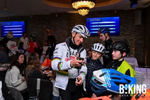 Meeting fans and signing autographs, BEKING Monaco 2024