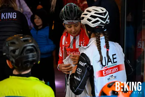 Meeting fans and signing autographs, BEKING Monaco 2024
