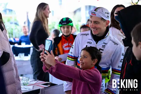 Meeting fans and signing autographs, BEKING Monaco 2024