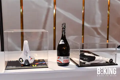 A detail from the Rider's Party, BEKING Monaco 2024